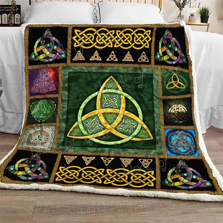 Irish Celtic Thh835 Soft Sofa Blanket Quilt Bedding Set