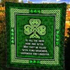 Irish Quilt Blanket Ver.3 - Lucky and Loved for St. Patrick's Day
