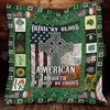Irish by Blood Quilt PS122 - Personalized Gift for Irish Families
