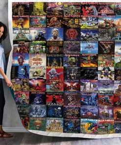 Iron Maiden Album Cover Heavy Metal Quilt Bedding Set