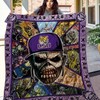 Iron Maiden Collected Quilt Bedding Set for LSU Tigers Fans