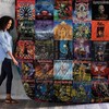 Iron Maiden Cover Poster Quilt Bed Set Love