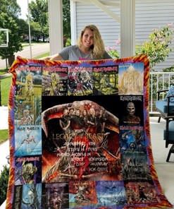 Iron Maiden Legavy Of The Beast Style Quilt Bedding Set - A Must-Have For Heavy Metal Fans