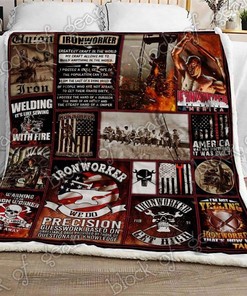 Ironworkers Psl555 Sofa Bed Set Quilt Blanket - Ideal For Tradespeople