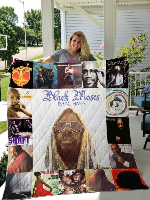Isaac Hayes Collection Quilt Bedding Set for Soul Music Fans