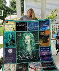 Isaac Newton Collection Quilt Bedding Set for Science Fans