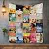 Isabel Allende Books Collection Quilt Bedding Set - Vintage Blanket for Book Lovers