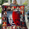 It Chapter Pennywise Quilt Blanket DUP Horror Bedding Set