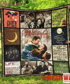 It's A Wonderful Life Vintage Movies Quilt Bedding Set - Celebrating Classic Cinema