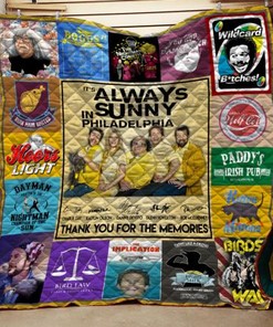 It's Always Sunny In Philadelphia Anniversary Quilt Bedding Set - Celebrate the Anniversary of this Hilarious TV Show