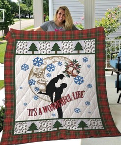 It's a Wonderful Life Inspired Quilt Bedding Set - Perfect Gift for Any Couple