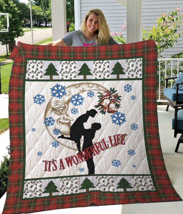 It's a Wonderful Life Inspired Quilt Bedding Set - Perfect Gift for Any Couple