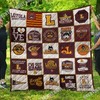 I've Got Game Loyola Chicago Ramblers Ncaa Quilt Bedding Set