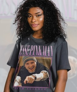 JESSE PINKMAN Yeah Science Retro T-shirt - Breaking Bad Homage Tee