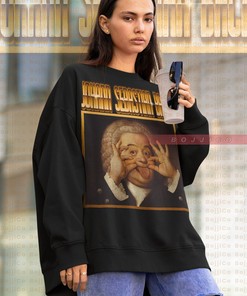 J.S. Bach Classical Music Sweatshirt | Pianist Vintage T-shirt | Movie Fans Gifts for Music Fans
