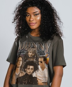 JUSTICE JOHNNY DEPP Vintage Shirt - Pirate Homage Tee for Movie Fans