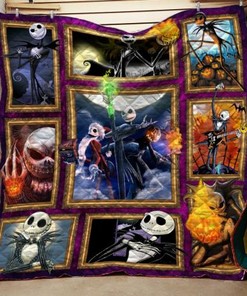 Jack Skellington Art Nightmare Inspired Quilt for Bedding Set