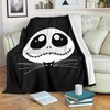 Jack Skellington Fleece Blanket Gift Set for Fans