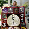 Jack Skellington It Can't Rain All the Time Quilt Bedding Set - Perfect for Nightmare Before Christmas Fans