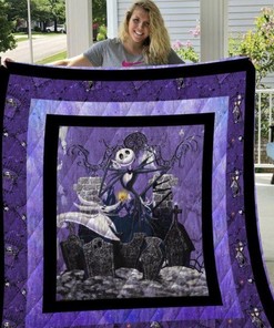 Jack Skellington Magical Christmas Inspired Quilt Bedding Set