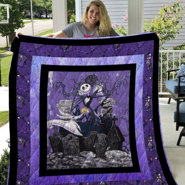 Jack Skellington Magical Christmas Inspired Quilt Bedding Set