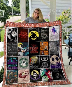 Jack Skellington Movie Quilt Blanket - Celebrate One of Tim Burton's Most Iconic Characters