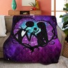 Jack Skellington and Sally Together Forever Quilt Blanket - Perfect for Nightmare Before Christmas Fans