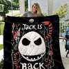 Jack is Back Jack Skellington Collection Collected Quilt Blanket for A Nightmare Before Christmas Fans