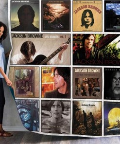 Jackson Browne Best Albums Quilt Bedding Set - A Must-Have for Fans of Classic Rock Music