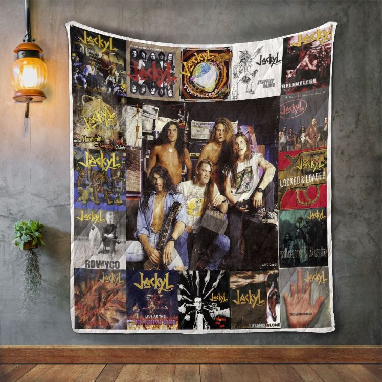 Jackyl Album Covers Quilt Bedding Set with Bed Set for Boys