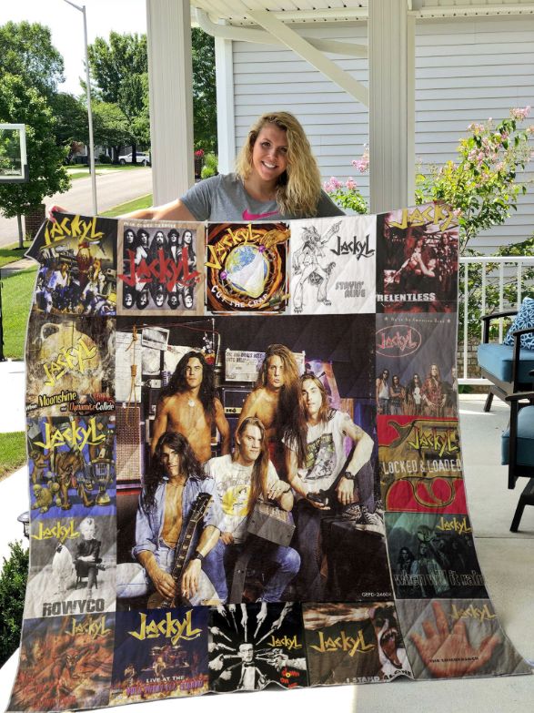 Jackyl Quilt Bedding Set for Rock Fans
