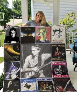 Jaco Pastorius Graphic-Inspired Quilt Bedding Set for Music Lovers