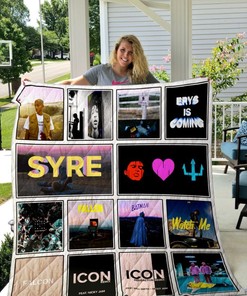 Jaden Smith Syre Quilt Blanket - A Visionary Album for Fans