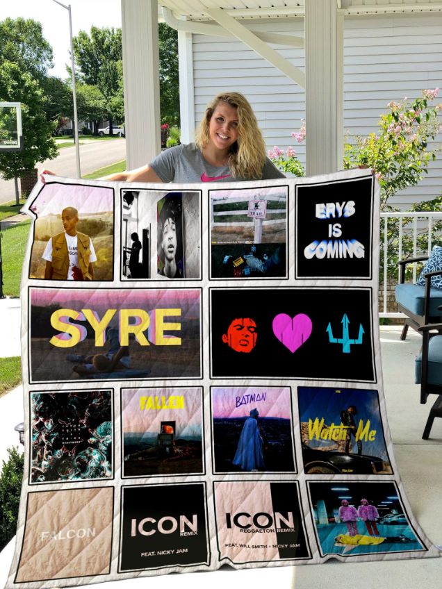 Jaden Smith Syre Quilt Blanket - A Visionary Album for Fans