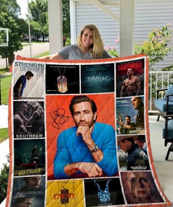 Jake Gyllenhaal Actor Plus Size Collected Quilt Blanket for Fans of Jake Gyllenhaal