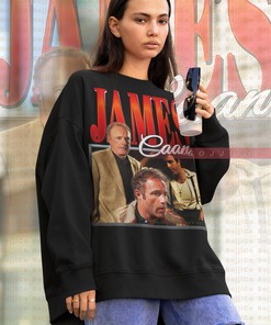 James Caan Tribute Sweatshirt | Legendary Actor Homage T-shirt | Retro Movie Fans Gifts for James Caan Fans