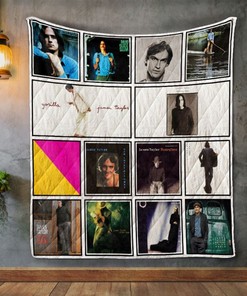 James Taylor Album Covers Quilt Blanket - Unique Gifts for Music Fans