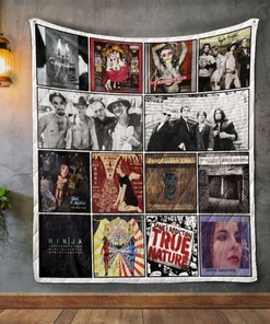 Jane's Addiction Music Album Covers Quilt - Celebrate Jane's Addiction with this stylish quilt
