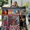 Janis Joplin Albums Inspired Quilt Bedding Set for Blues Rock Fans