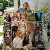 Jareth David Bowie Labyrinth Graphic Quilt Blanket - Perfect for Movie Buffs