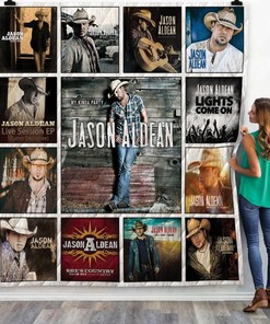 Jason Aldean Albums Quilt Bedding Set For Teens - Give Your Teen's Room A Country Makeover With This Quilt Bedding Set