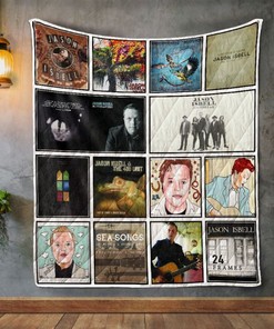 Jason Isbell Album Covers Quilt Blanket for Music Lovers