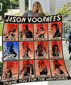 Jason Voorhees Quilt Blanket - Tribute to Friday the 13th Icon