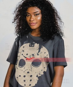 Jason Voorhees Retro Horror Shirt | Friday the 13th Scary Tee | Vintage Movie Shirts Homage | Myers Halloween Apparel