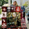 Jason Voorhees Scary Movie Halloween Friday The 13th Quilt with a Twist