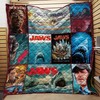 Jaws Collage DUP - Quilt Blanket