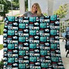 Jaws Pattern Collection - Quilt Bedding Set
