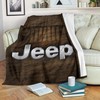 Jeep Logo Retro Vintage Blanket Bedding Set