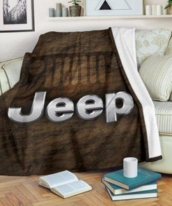 Jeep Logo Retro Vintage Blanket Bedding Set