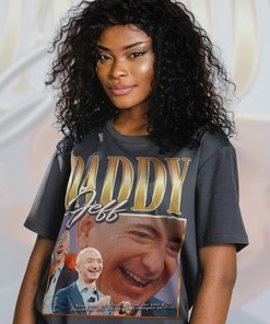 Jeff Bezos CEO T-shirt | Daddy Load 16 Tons Jeff Bezos Laughing Shirt | Rich Entrepreneur Movie Shirts